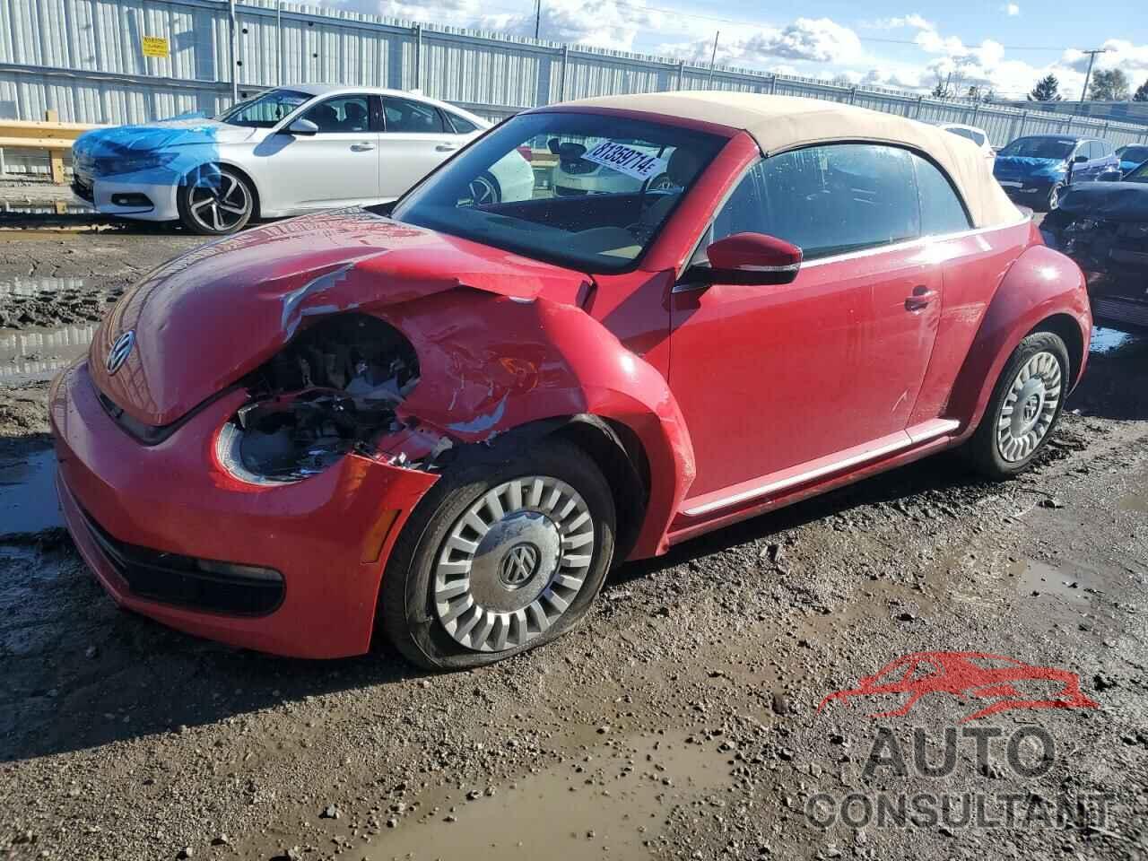 VOLKSWAGEN BEETLE 2013 - 3VW5X7ATXDM825899