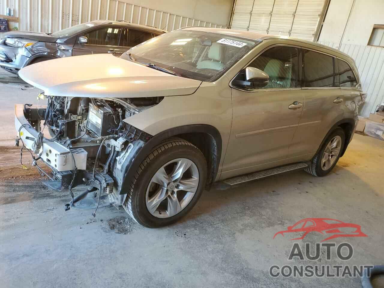 TOYOTA HIGHLANDER 2014 - 5TDYKRFH3ES019046