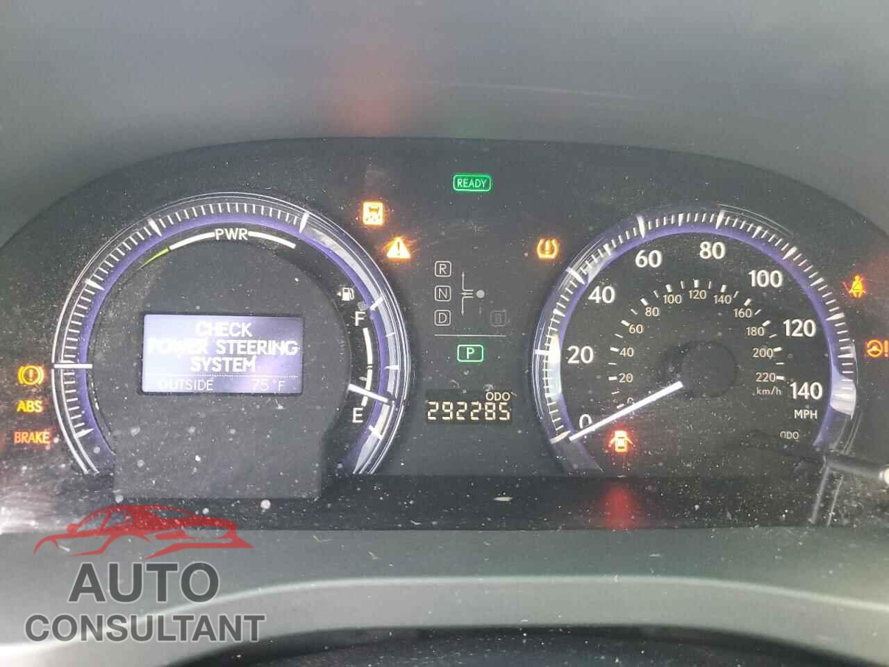 LEXUS HS 2010 - JTHBB1BA0A2037908