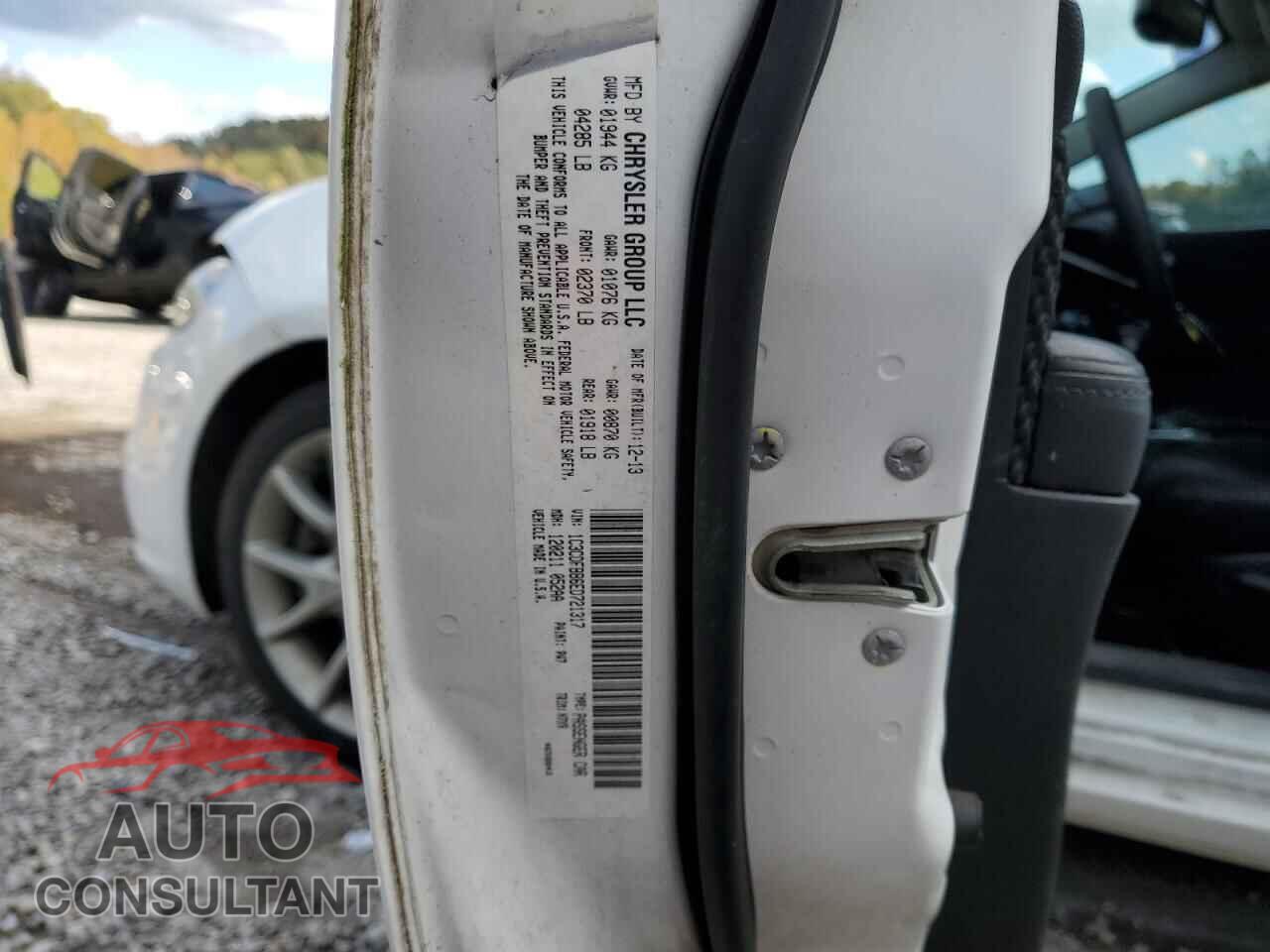 DODGE DART 2014 - 1C3CDFBB6ED721317