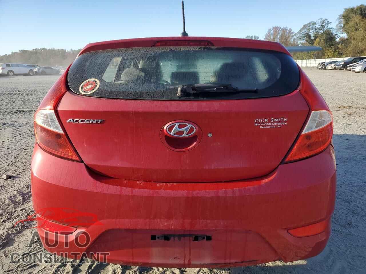 HYUNDAI ACCENT 2013 - KMHCT5AE4DU095894