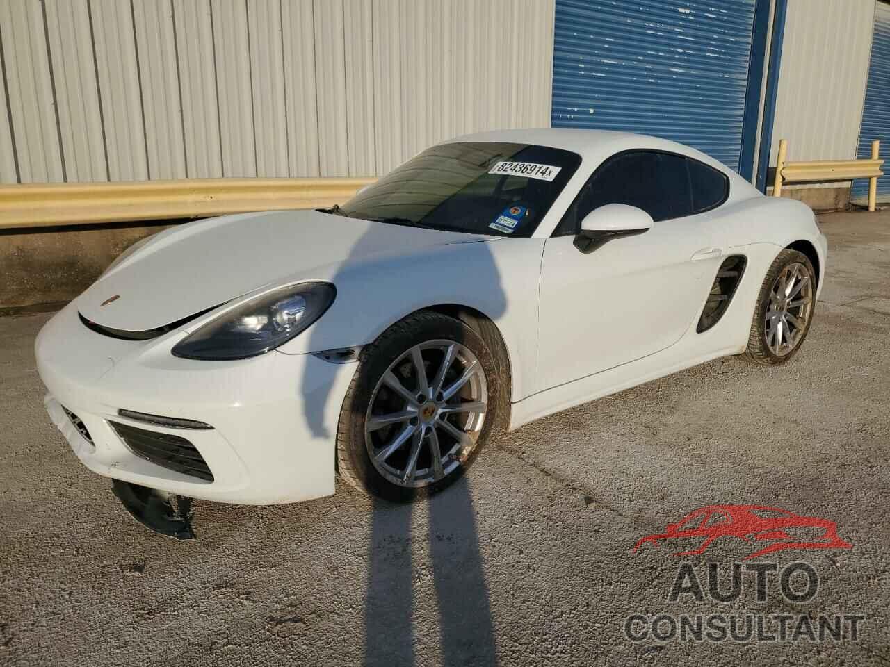 PORSCHE CAYMAN 2018 - WP0AA2A85JK262216