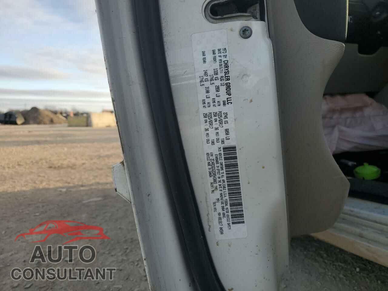 DODGE CARAVAN 2013 - 2C4RDGDG2DR543003