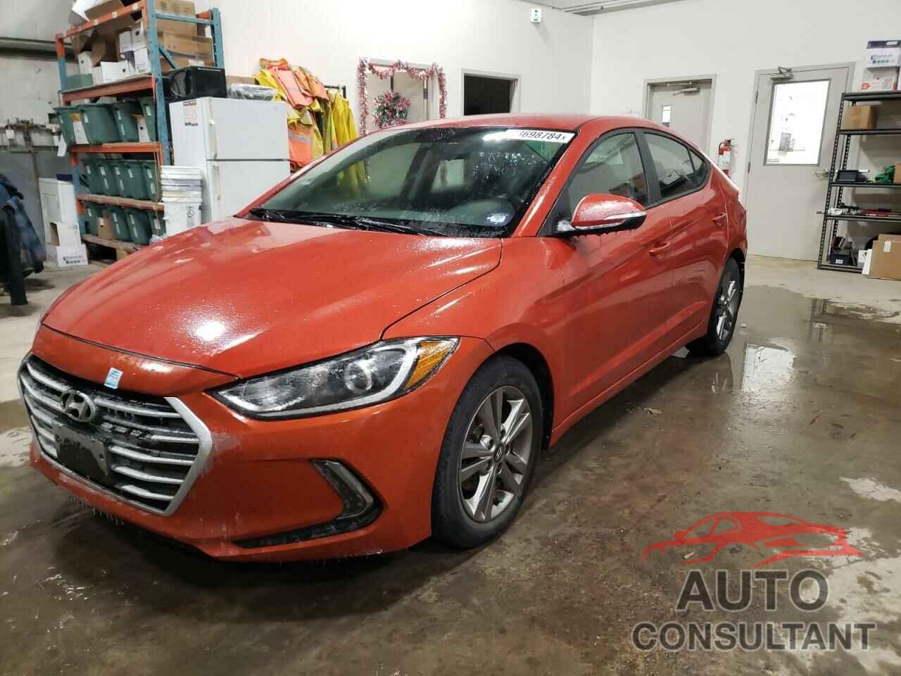 HYUNDAI ELANTRA 2017 - KMHD84LF3HU337621