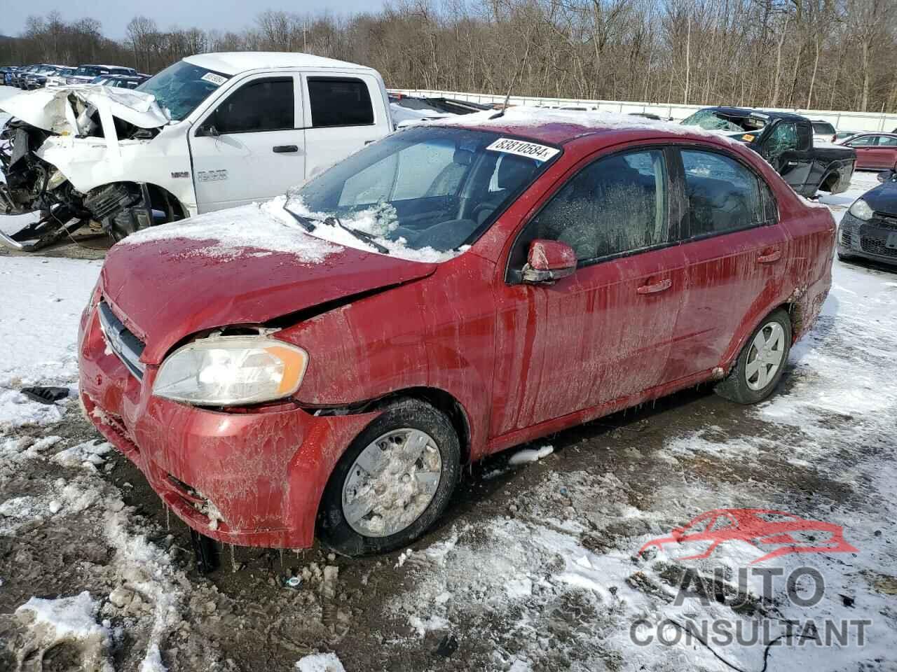 CHEVROLET AVEO 2011 - KL1TD5DE5BB203050