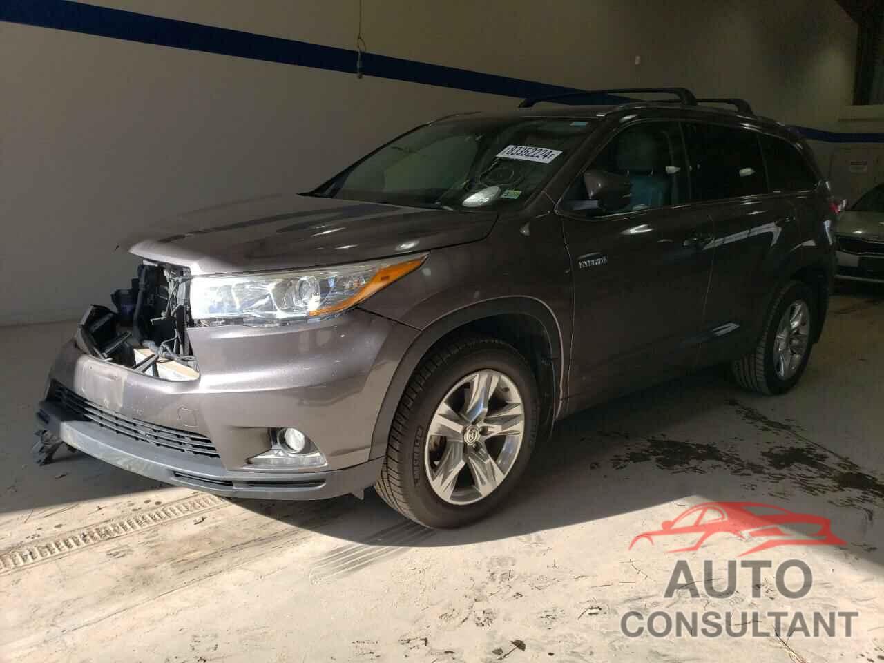 TOYOTA HIGHLANDER 2015 - 5TDDCRFH2FS012618