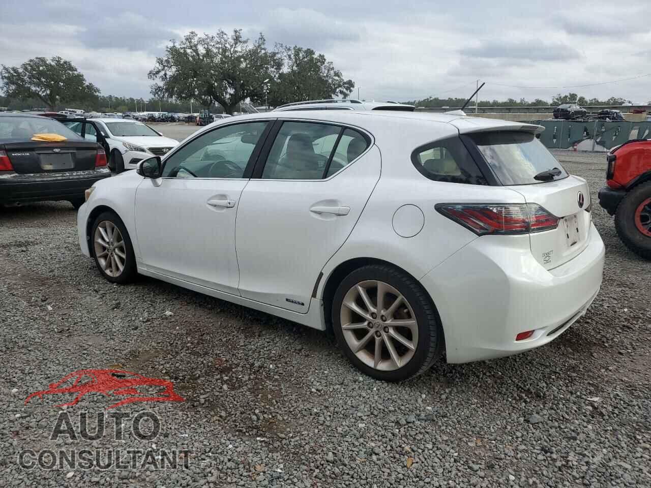 LEXUS CT 200 2012 - JTHKD5BH7C2078408