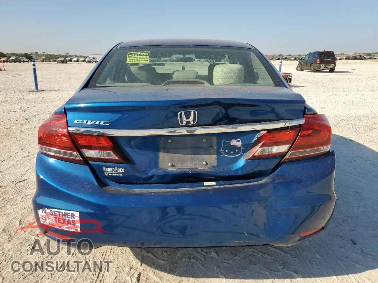 HONDA CIVIC 2013 - 2HGFB2F51DH552029