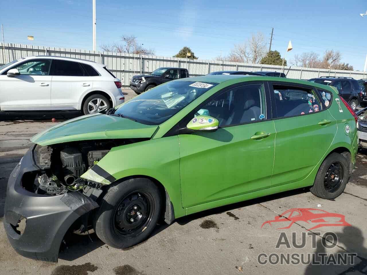 HYUNDAI ACCENT 2013 - KMHCU5AE9DU084970