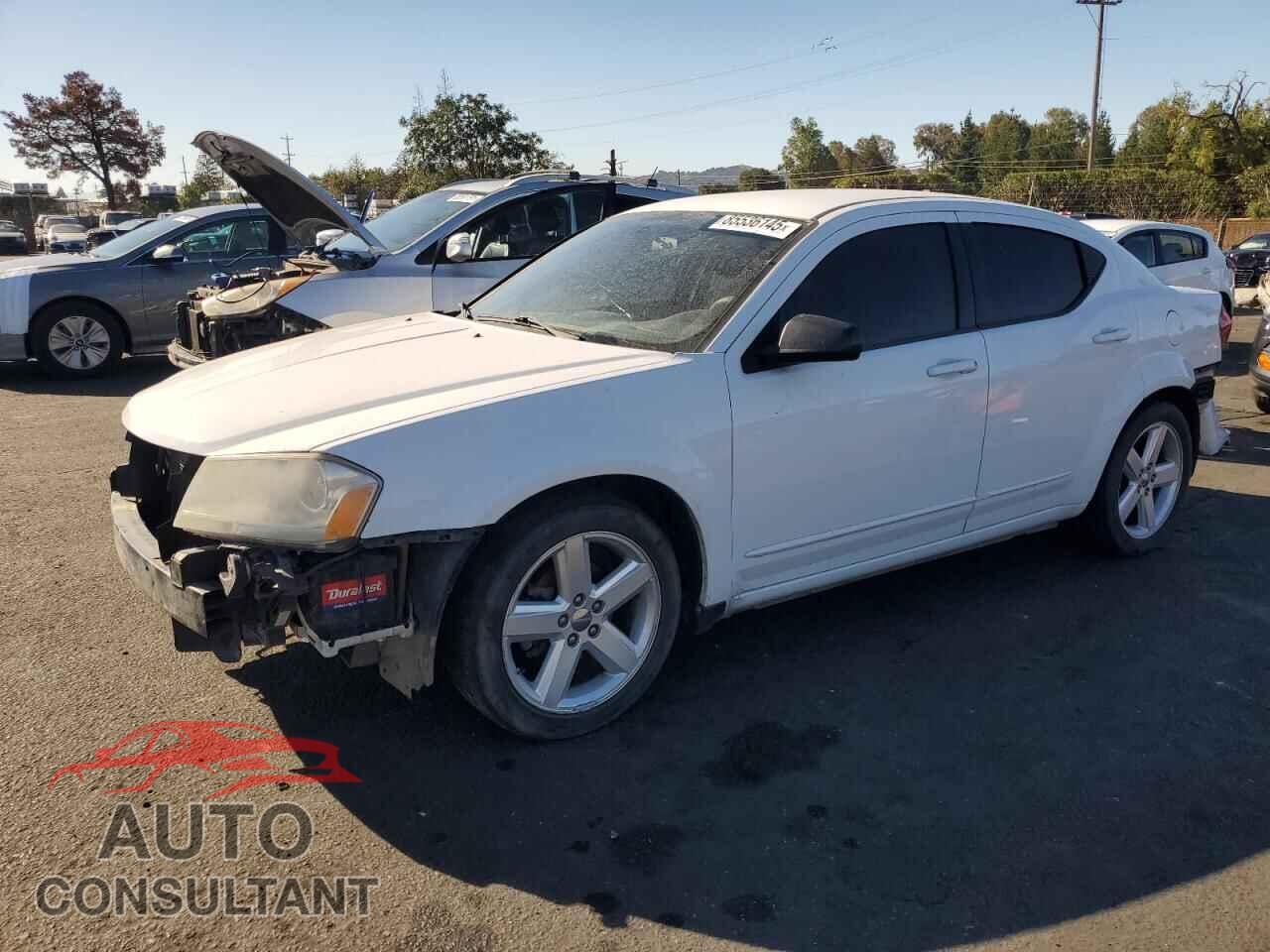DODGE AVENGER 2013 - 1C3CDZAB2DN612929