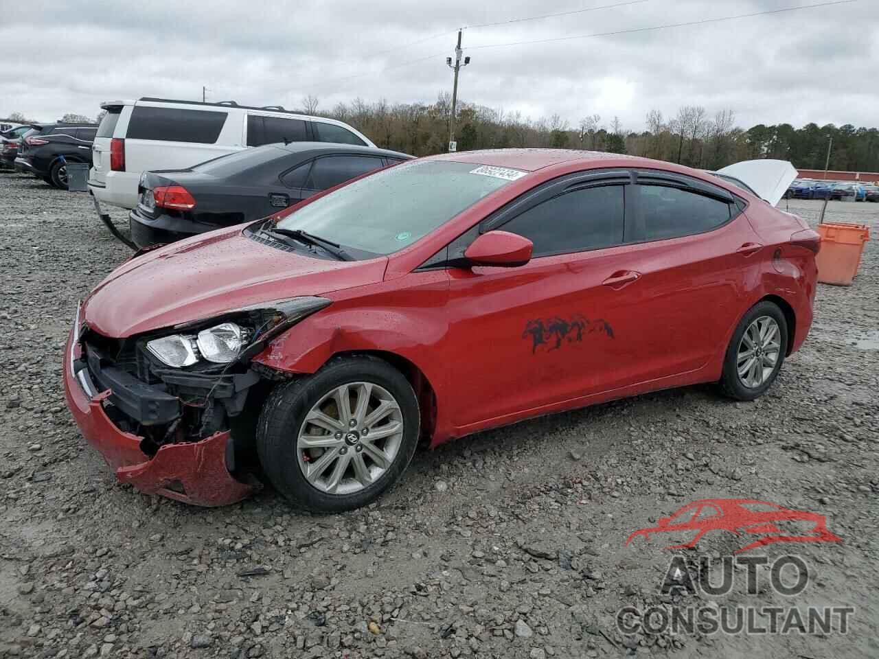 HYUNDAI ELANTRA 2015 - KMHDH4AE1FU223446