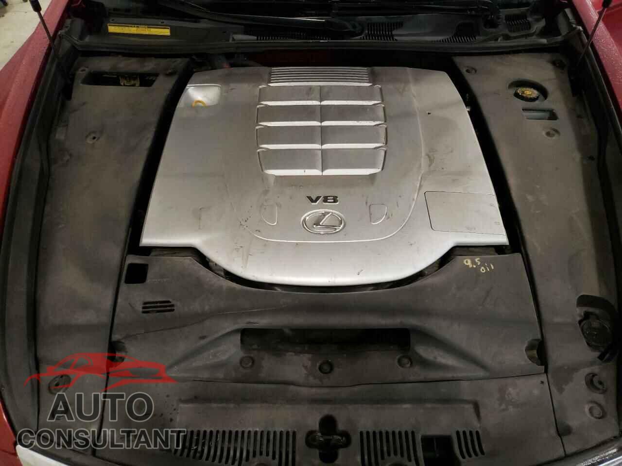 LEXUS LS460 2010 - JTHCL5EF8A5005481