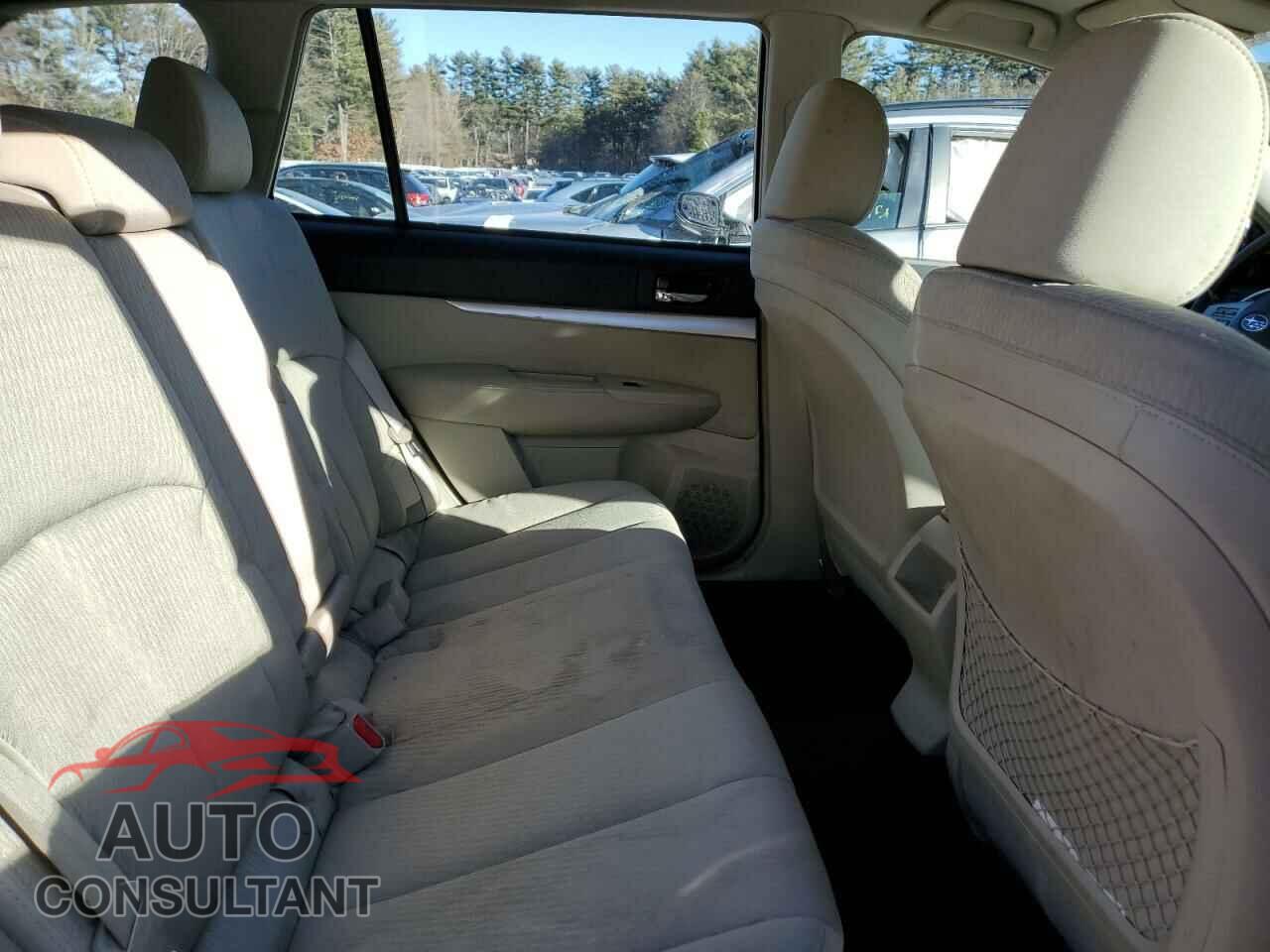 SUBARU OUTBACK 2011 - 4S4BRBACXB1350683
