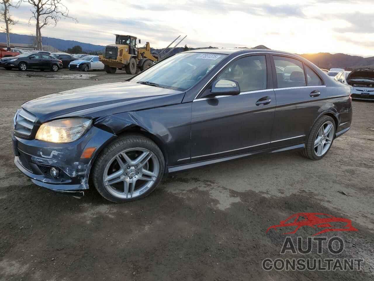 MERCEDES-BENZ C-CLASS 2009 - WDDGF54X09R077726