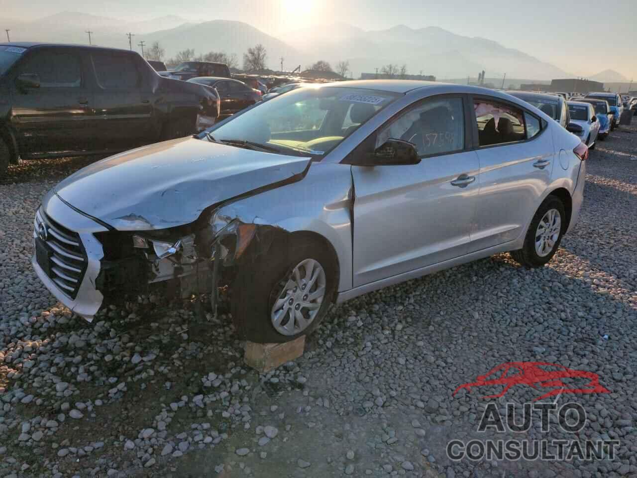 HYUNDAI ELANTRA 2017 - KMHD74LF2HU084262