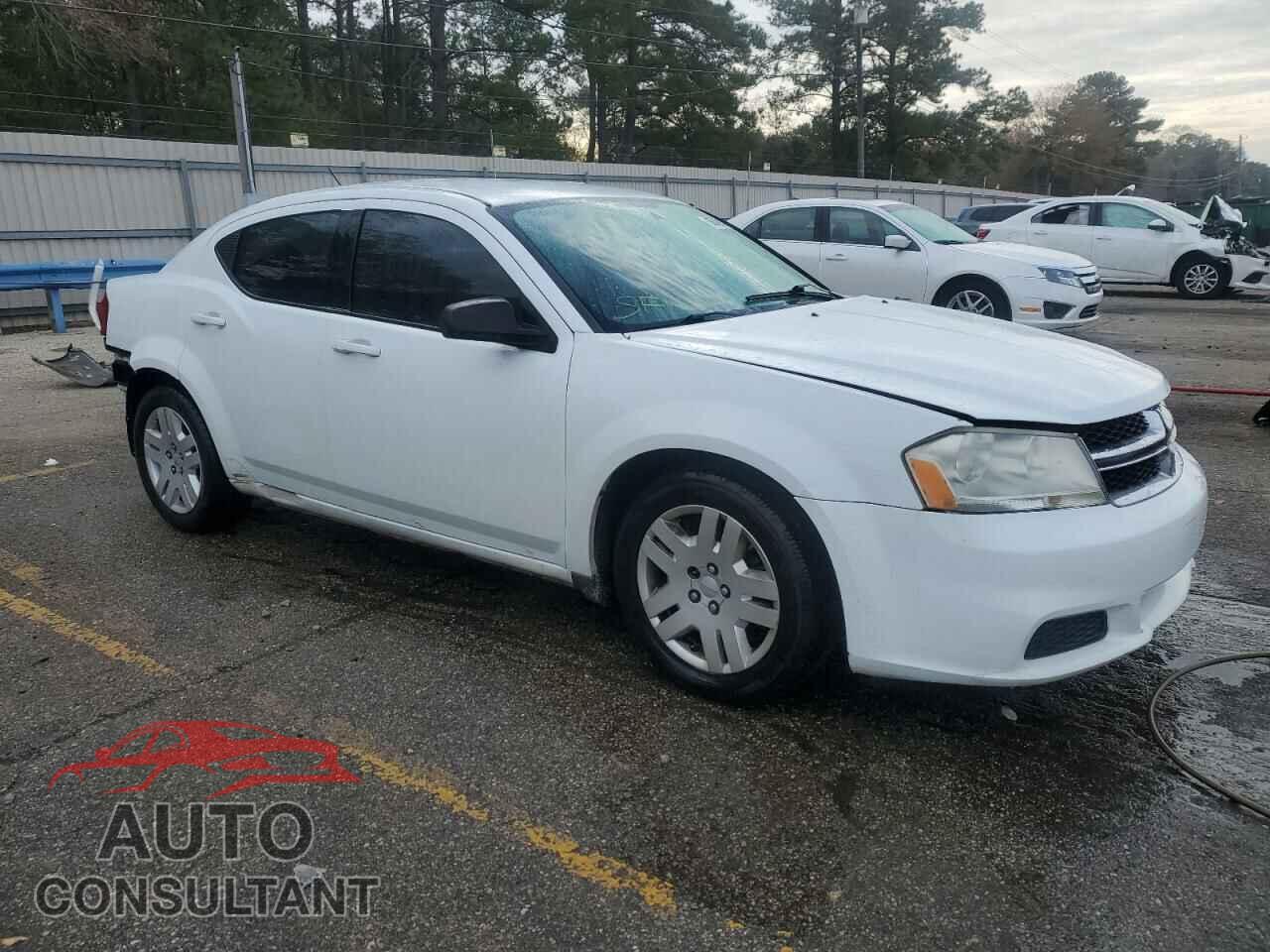 DODGE AVENGER 2012 - 1C3CDZAB6CN110701
