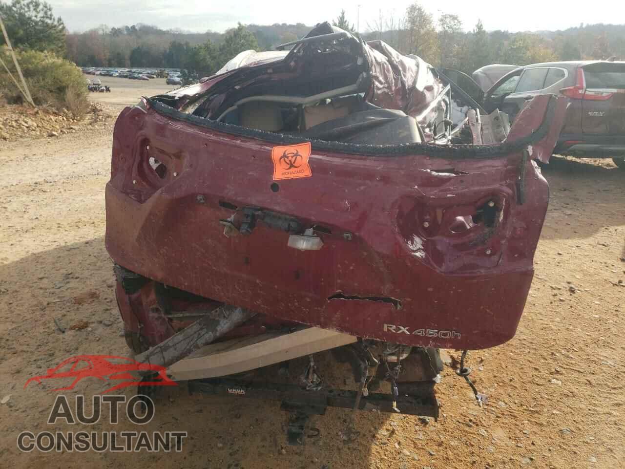 LEXUS RX450 2016 - 2T2BGMCA9GC003524