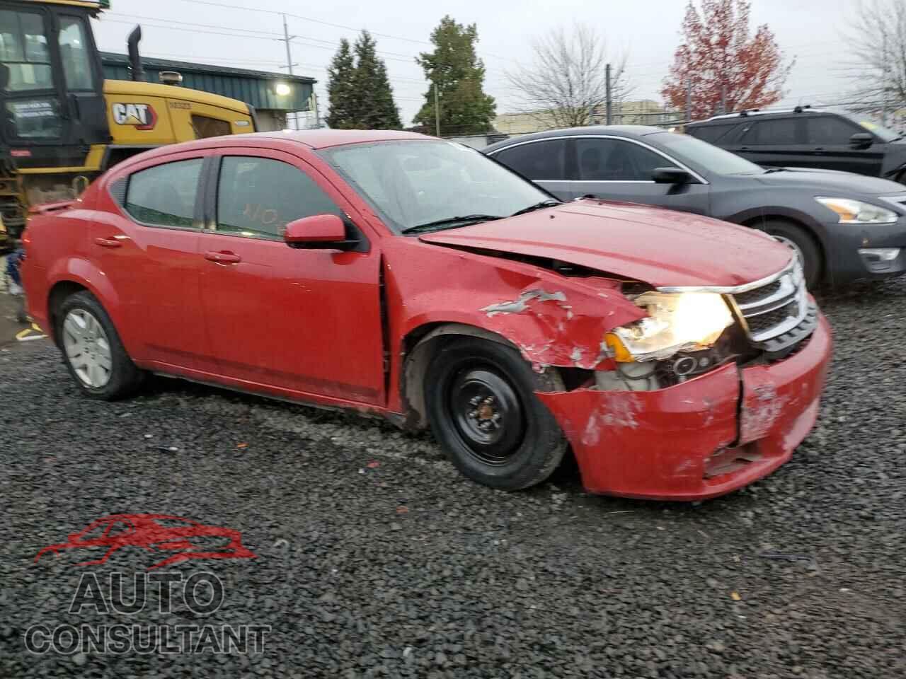 DODGE AVENGER 2012 - 1C3CDZEG2CN194361
