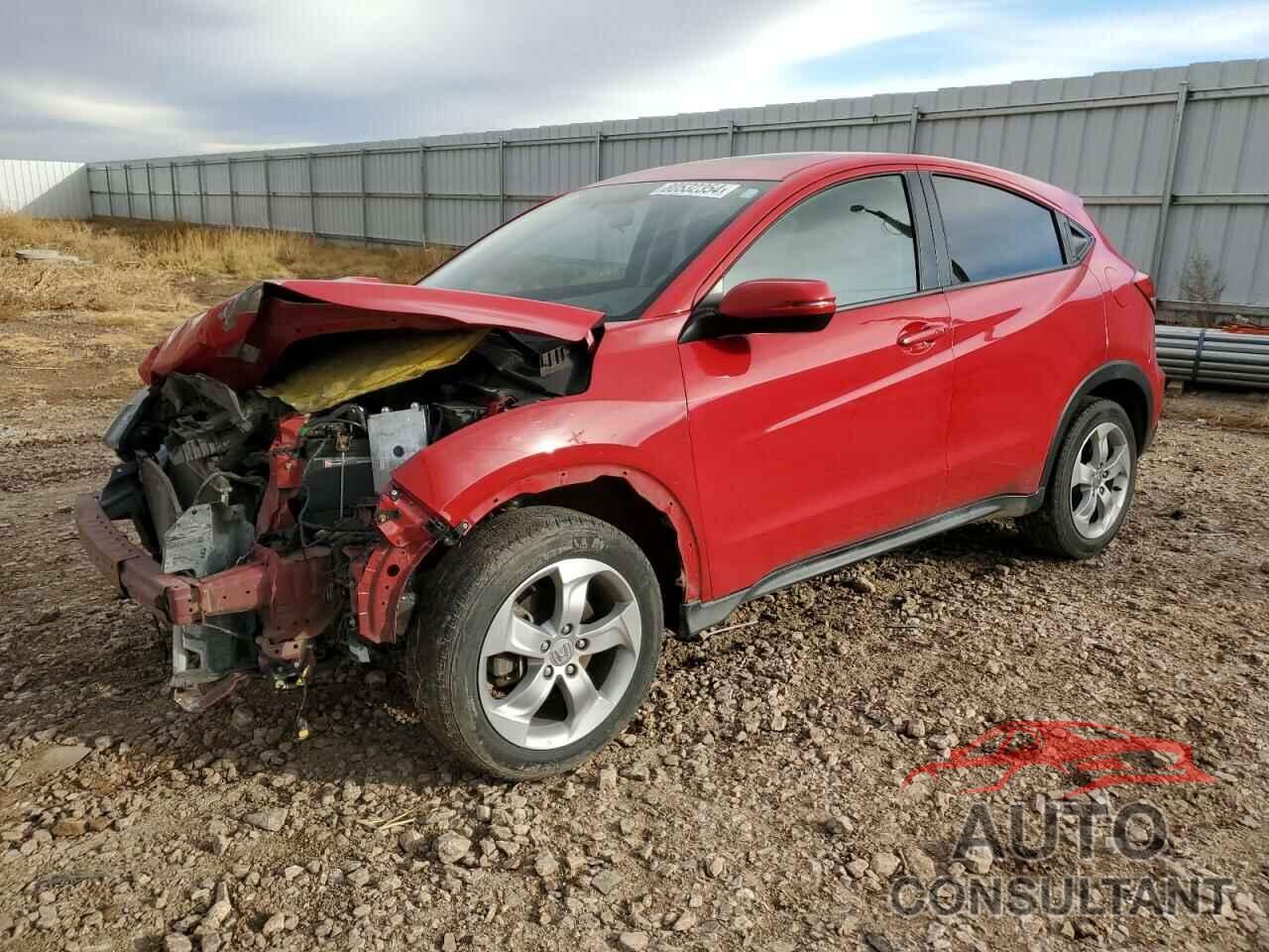 HONDA HR-V 2016 - 3CZRU6H57GM712621