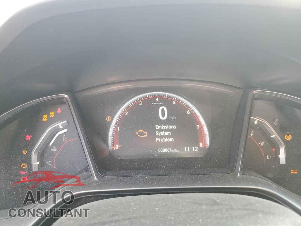HONDA CIVIC 2019 - 2HGFC3A59KH752292