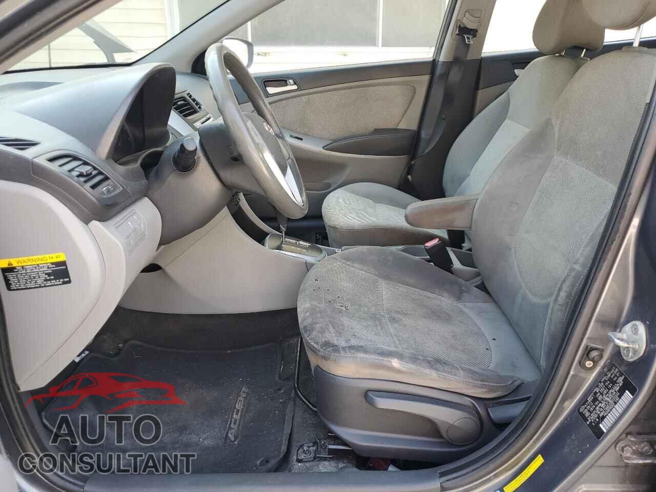 HYUNDAI ACCENT 2012 - KMHCT4AE2CU235322