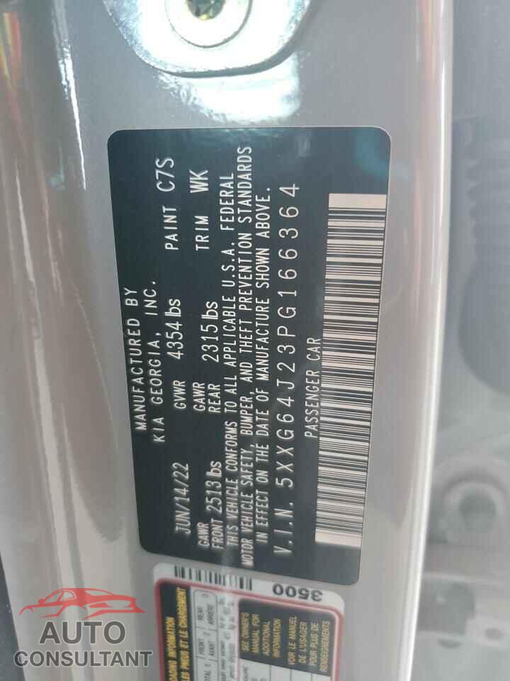 KIA K5 2023 - 5XXG64J23PG166364