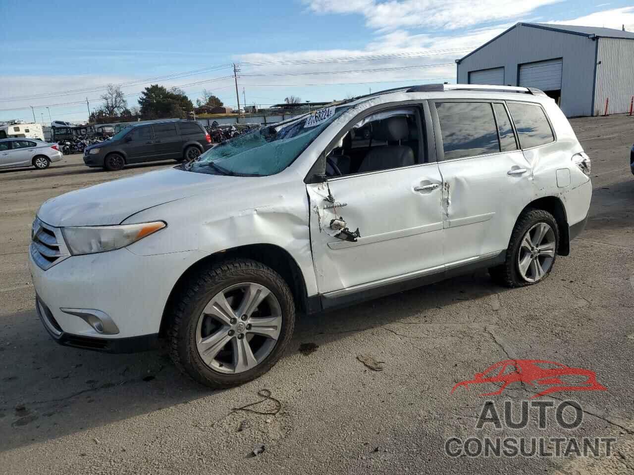 TOYOTA HIGHLANDER 2012 - 5TDDK3EH8CS124854