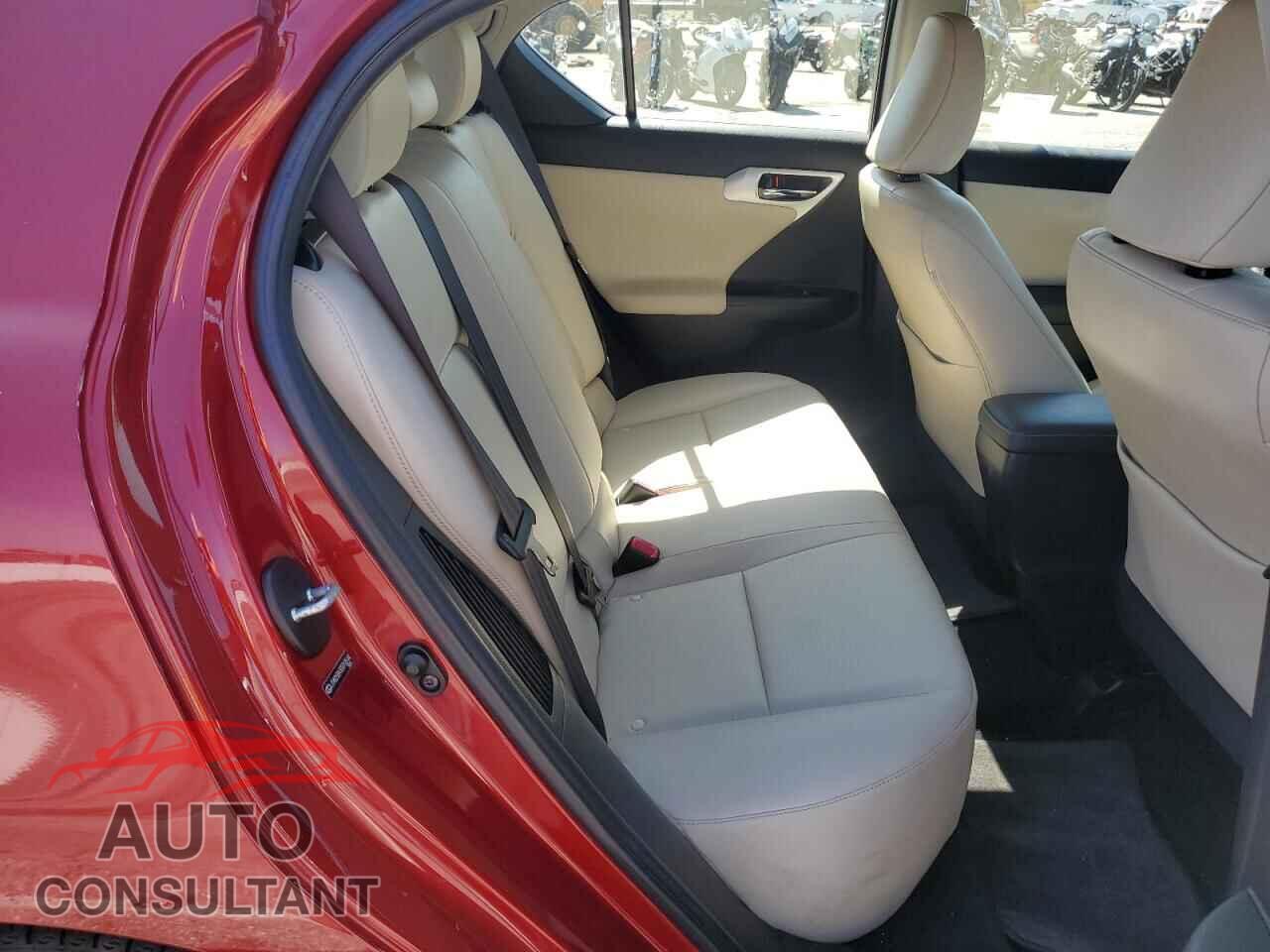 LEXUS CT 200 2011 - JTHKD5BH3B2018544
