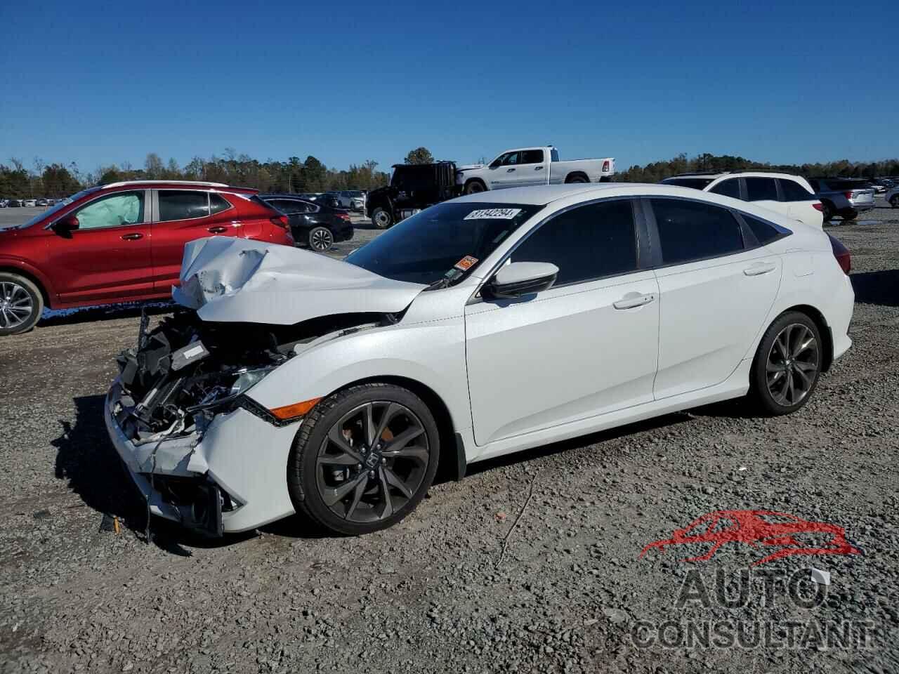 HONDA CIVIC 2019 - 2HGFC2F83KH585750