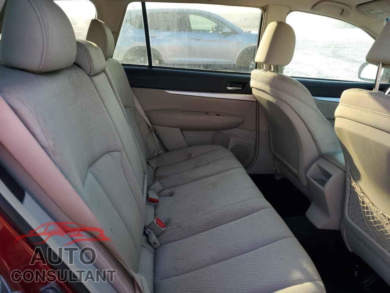 SUBARU OUTBACK 2011 - 4S4BRBCC4B3444995