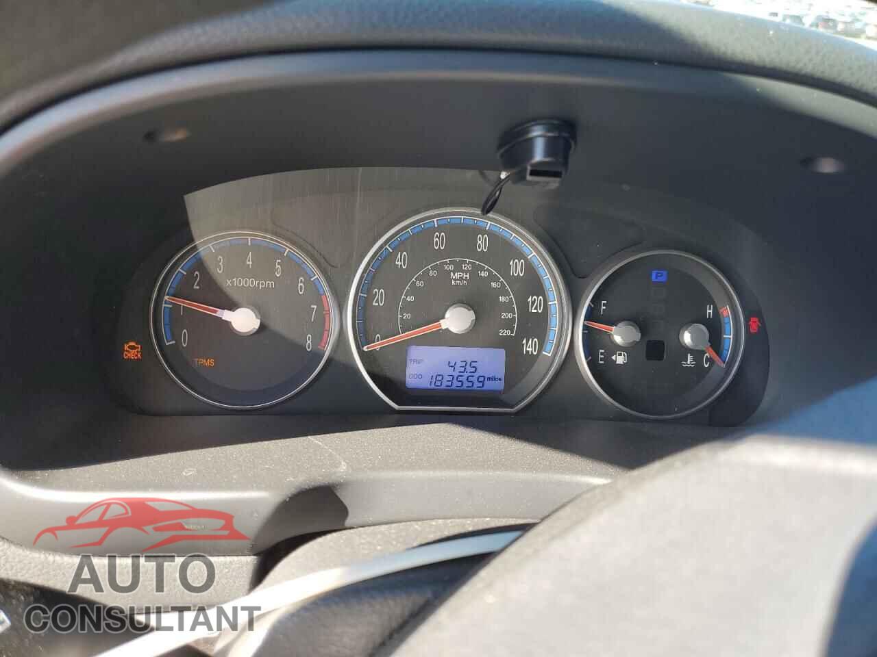 HYUNDAI SANTA FE 2009 - 5NMSG73D39H259669