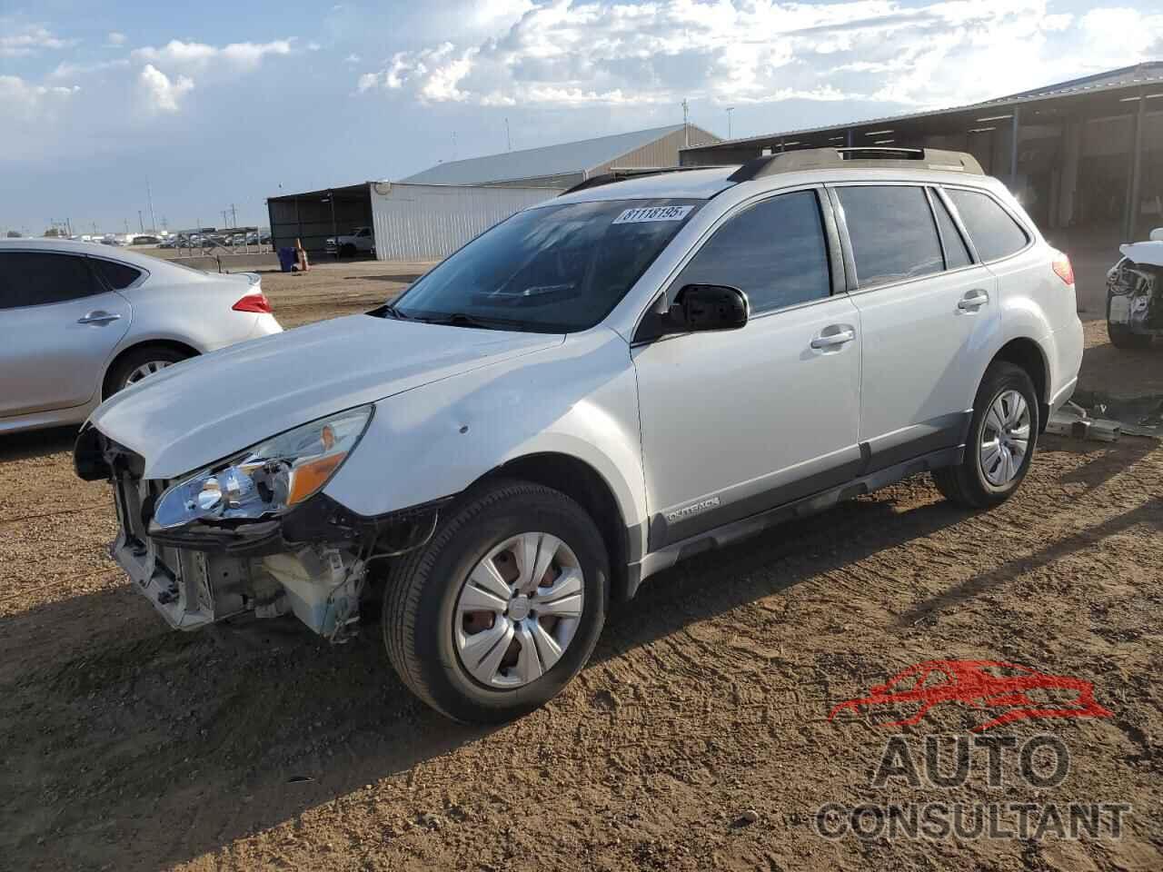 SUBARU OUTBACK 2011 - 4S4BRBAC4B3409652