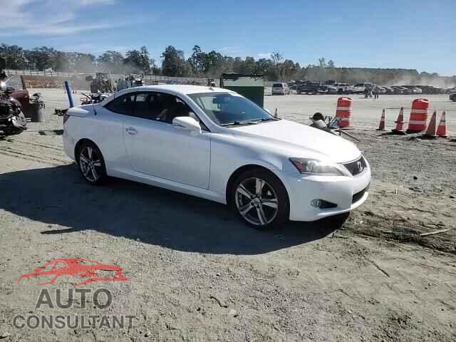 LEXUS IS 2012 - JTHFF2C22C2524470