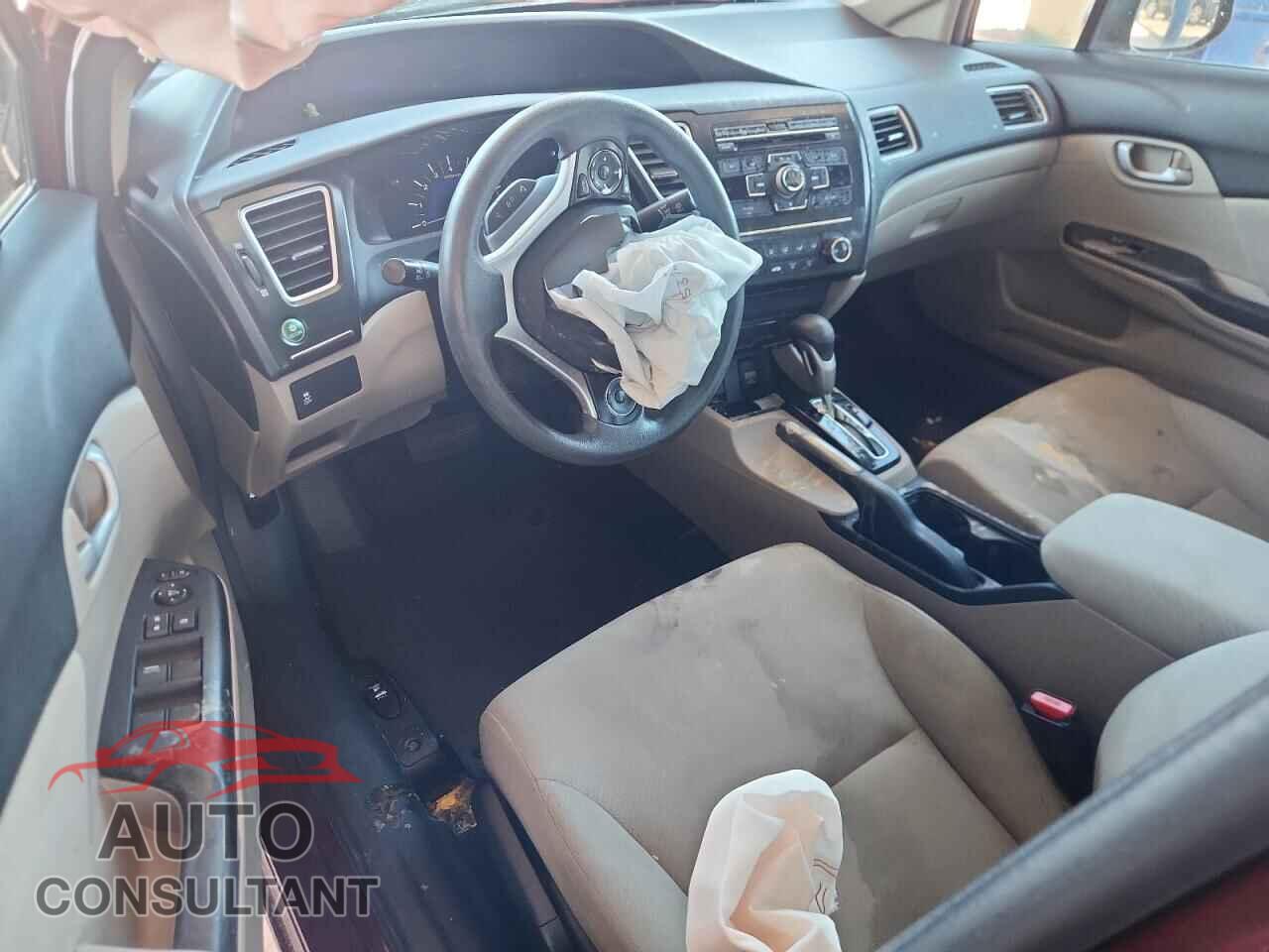 HONDA CIVIC 2013 - 2HGFB2F5XDH576393