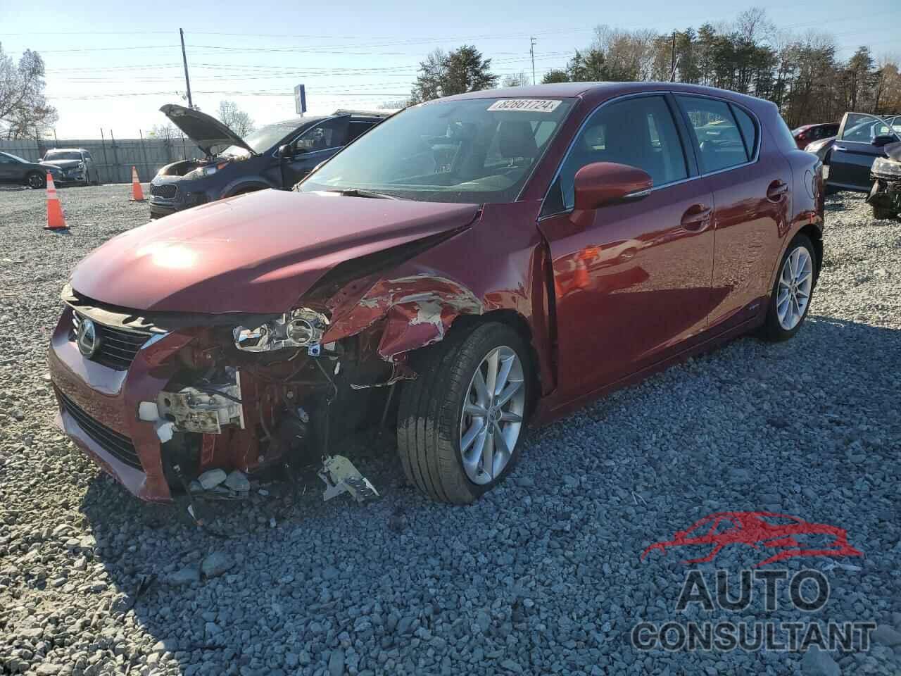 LEXUS CT 200 2013 - JTHKD5BH7D2153688