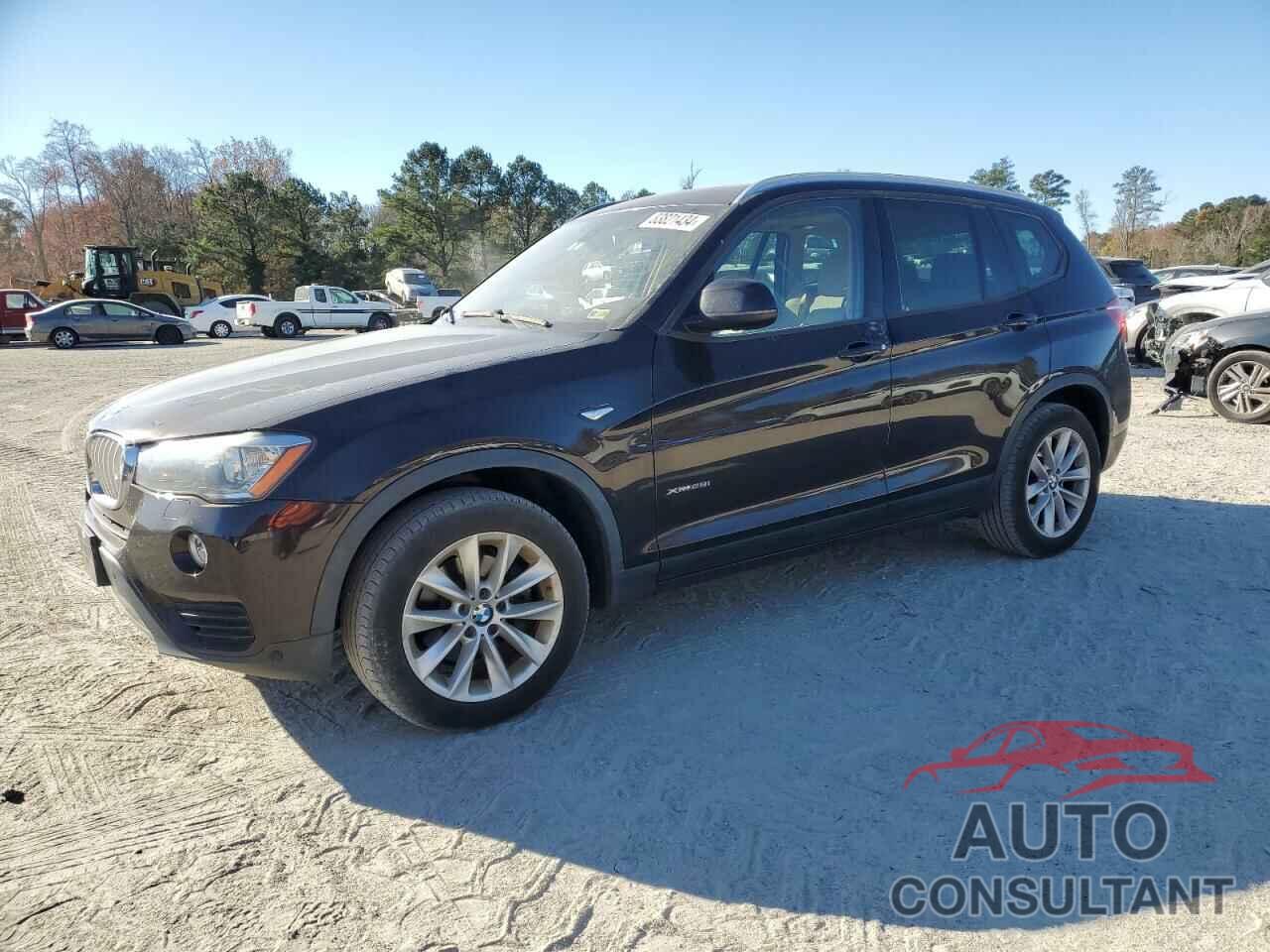 BMW X3 2016 - 5UXWX9C56G0D86968