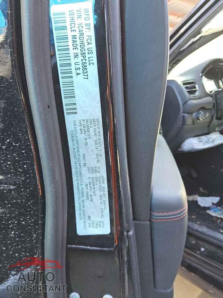 DODGE DURANGO 2023 - 1C4RDHDG8PC686377