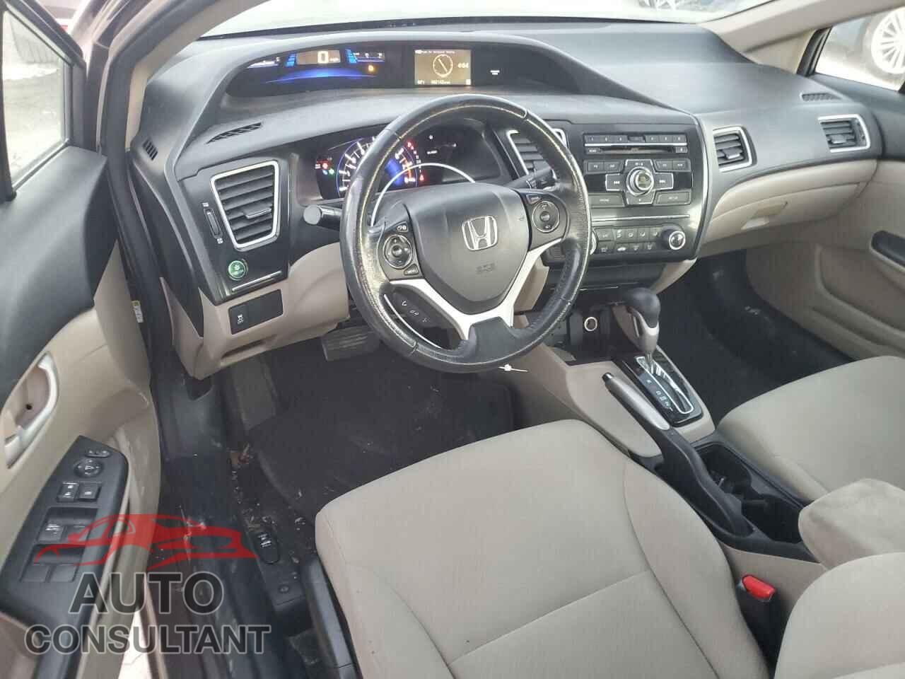 HONDA CIVIC 2013 - 19XFB2F55DE092559