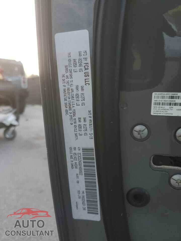DODGE CHALLENGER 2019 - 2C3CDZAG6KH660922