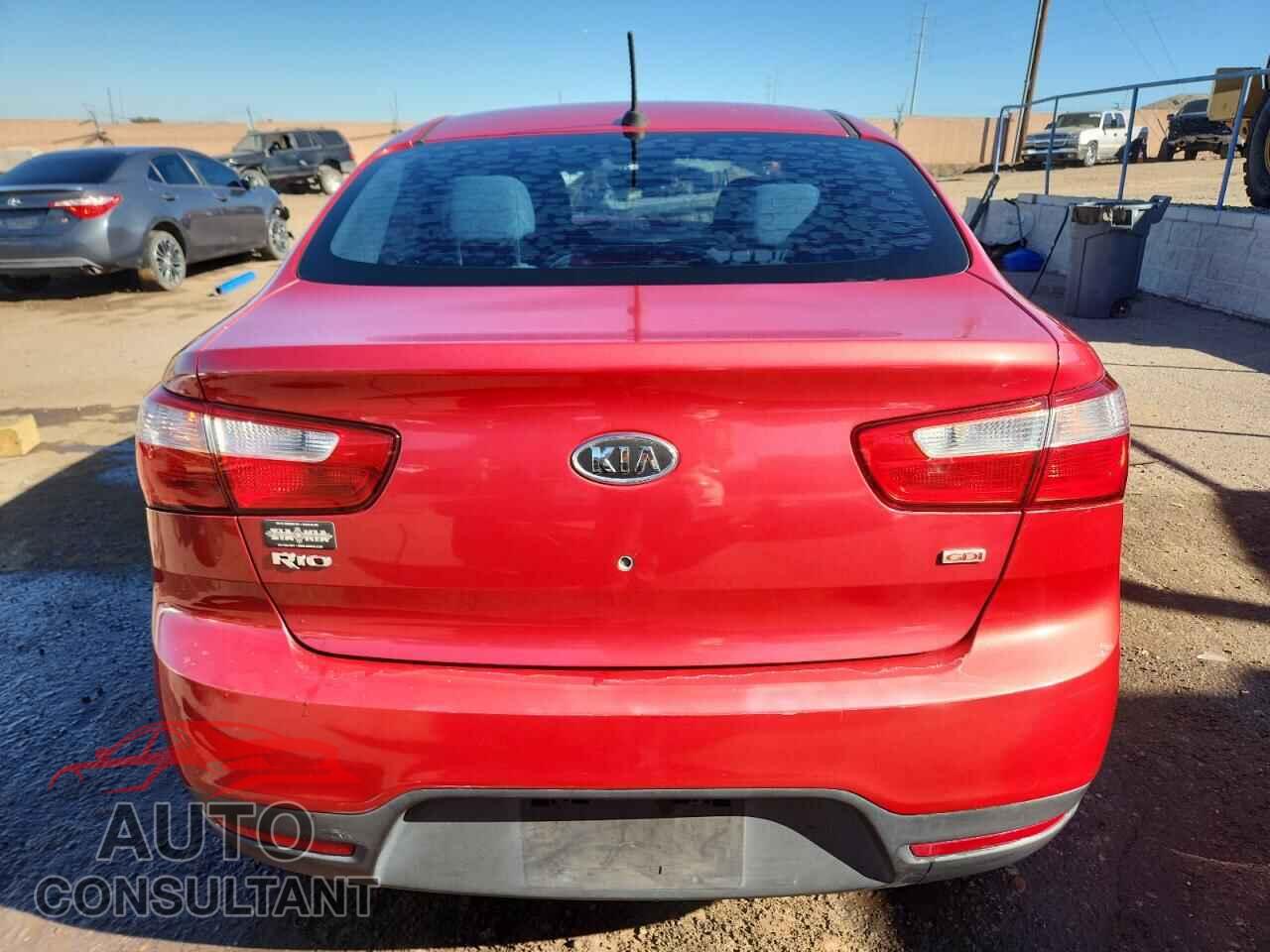 KIA RIO 2012 - KNADM4A32C6076453