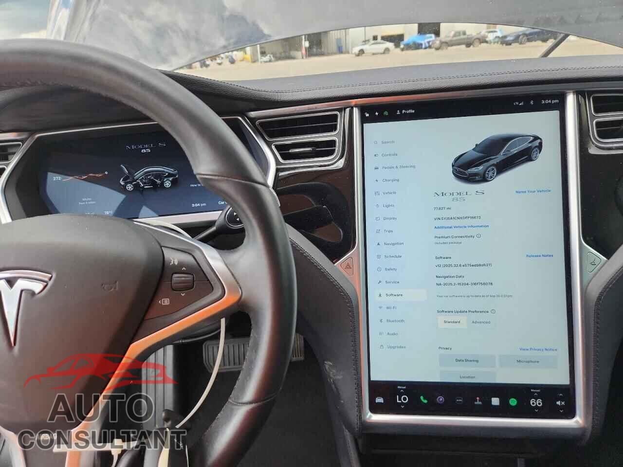 TESLA MODEL S 2013 - 5YJSA1CNXDFP16673