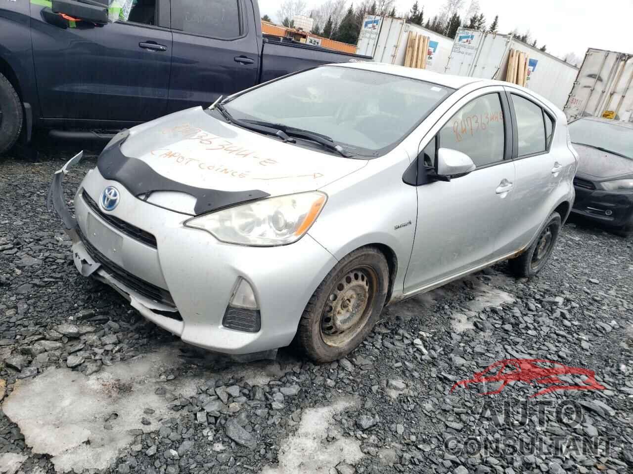 TOYOTA PRIUS 2012 - JTDKDTB34C1525986