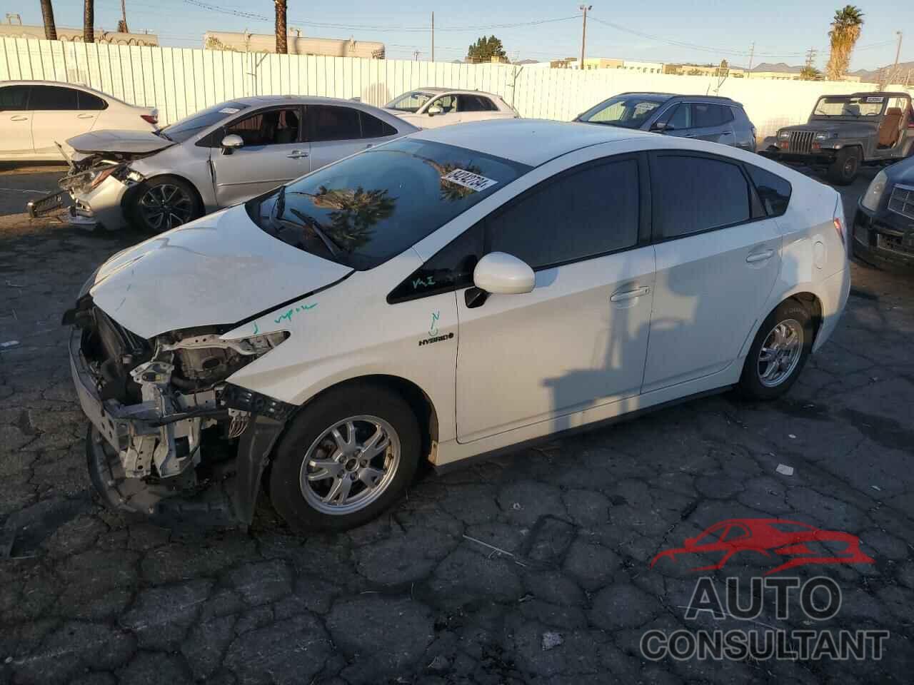 TOYOTA PRIUS 2011 - JTDKN3DU9B0246492