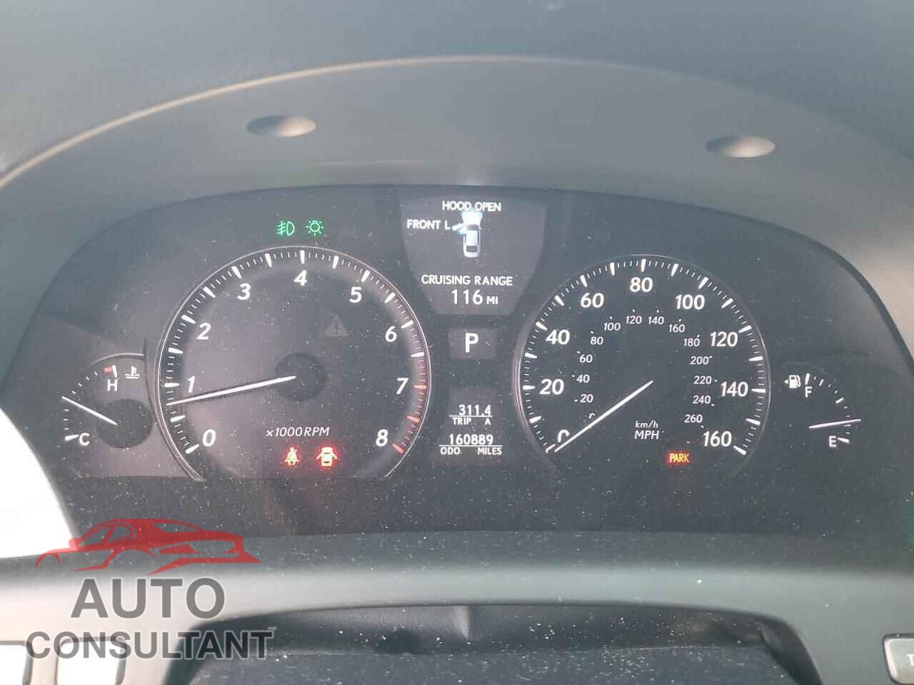 LEXUS LS460 2012 - JTHCL5EF6C5014036