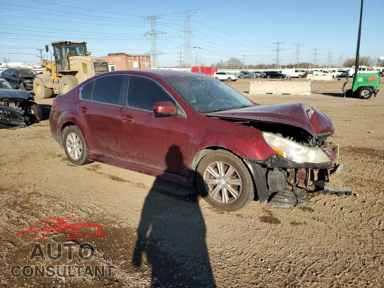 SUBARU LEGACY 2012 - 4S3BMCA66C3037980