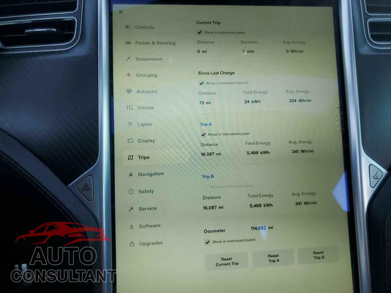 TESLA MODEL S 2015 - 5YJSA1E40FF114095