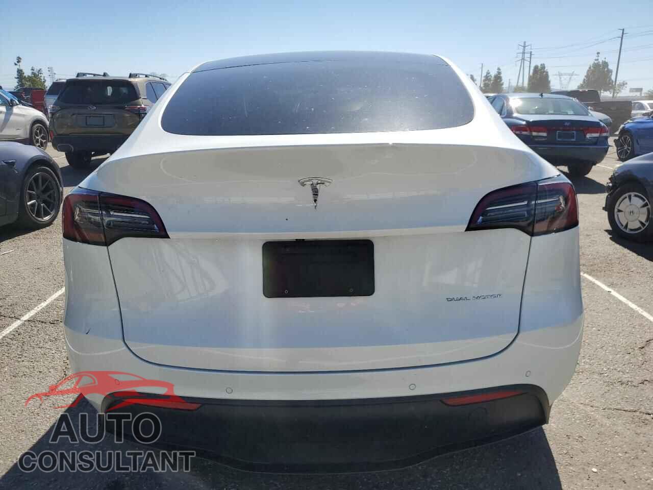 TESLA MODEL Y 2021 - 5YJYGAEE2MF157531
