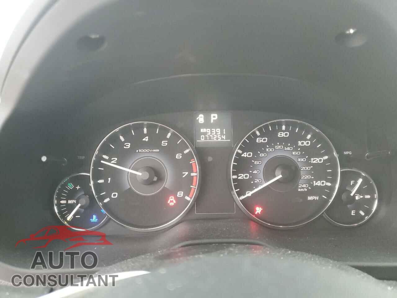 SUBARU OUTBACK 2011 - 4S4BRCCC2B3442880