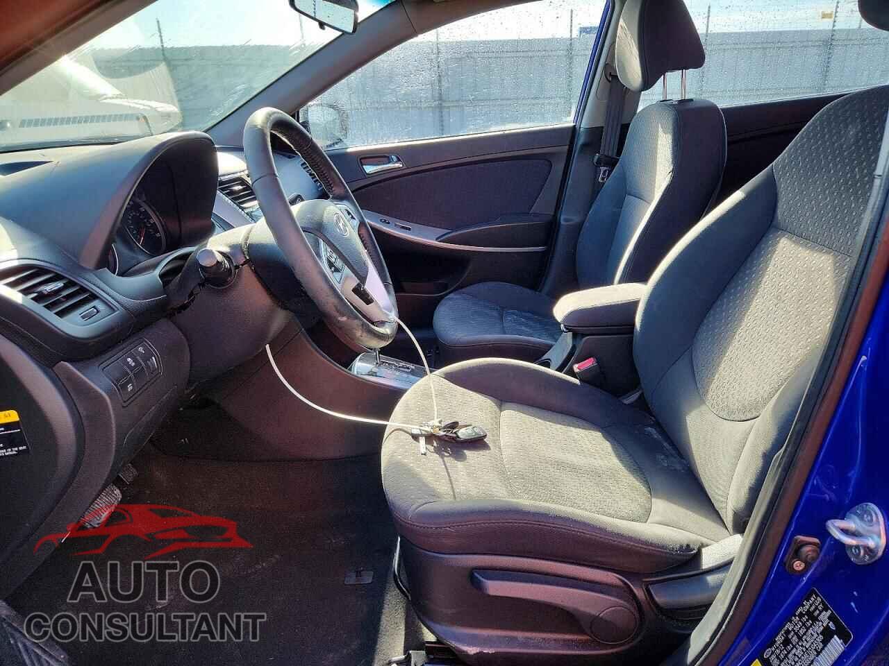 HYUNDAI ACCENT 2012 - KMHCU5AE1CU045305