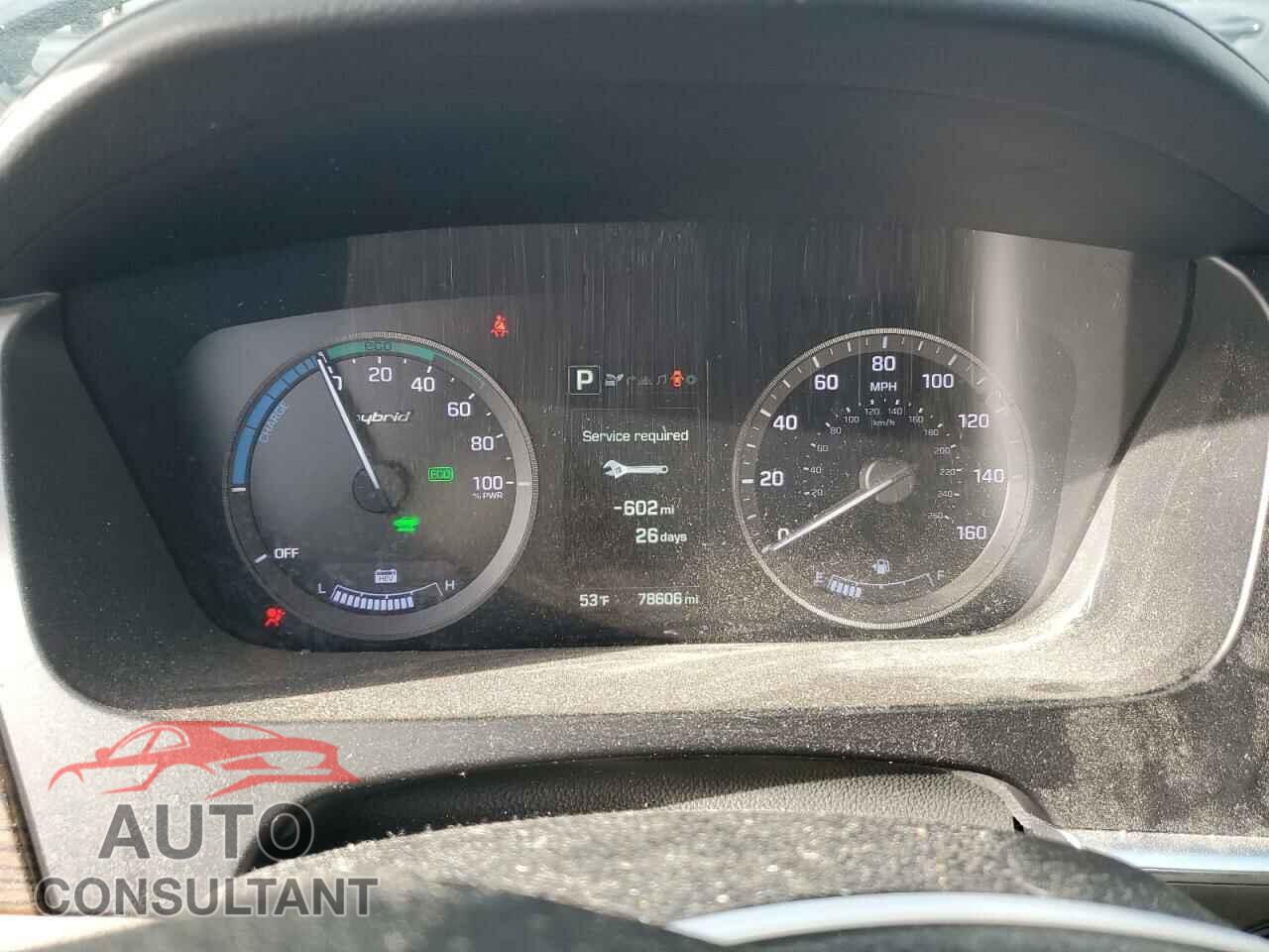 HYUNDAI SONATA 2017 - KMHE34L12HA045094
